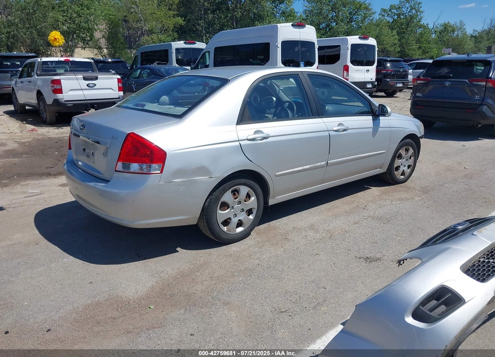 2009 KIA SPECTRA VIN: KNAFE222095659957