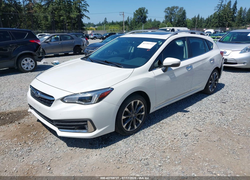 2022 SUBARU IMPREZA VIN: 4S3GTAU66N3725389