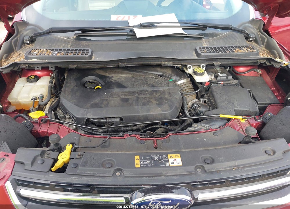 2014 FORD ESCAPE VIN: 1FMCU0JX0EUA59672