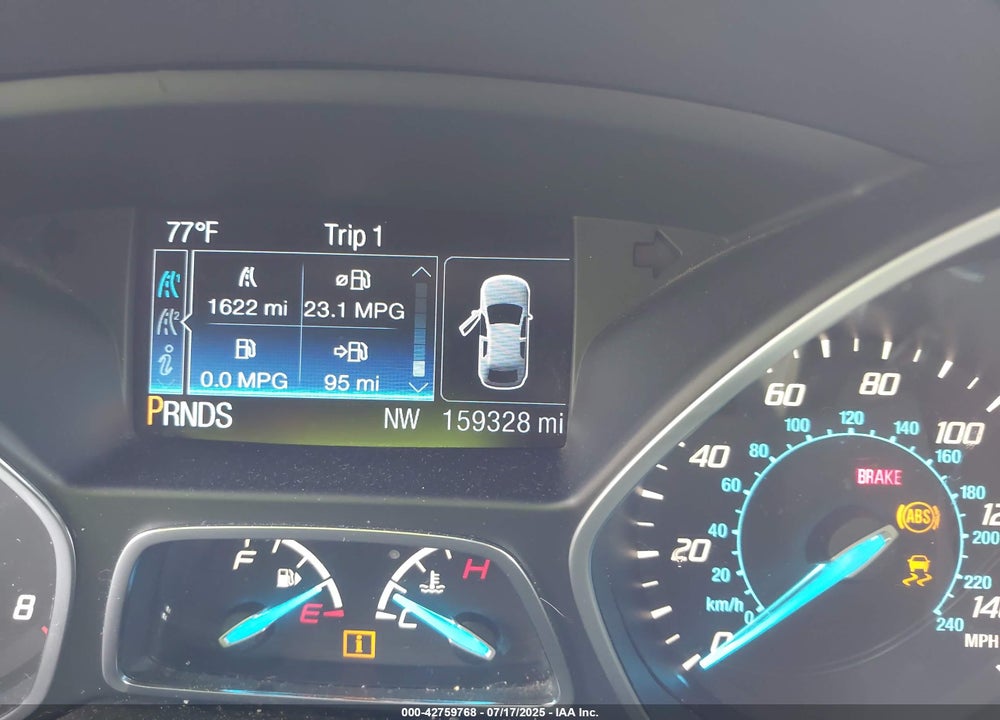 2014 FORD ESCAPE VIN: 1FMCU0JX0EUA59672