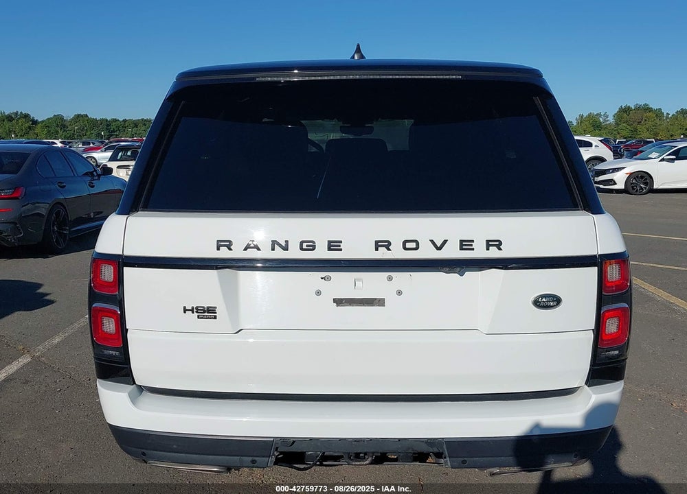 2020 LAND ROVER RANGE ROVER HSE VIN: SALGS2RU0LA405289