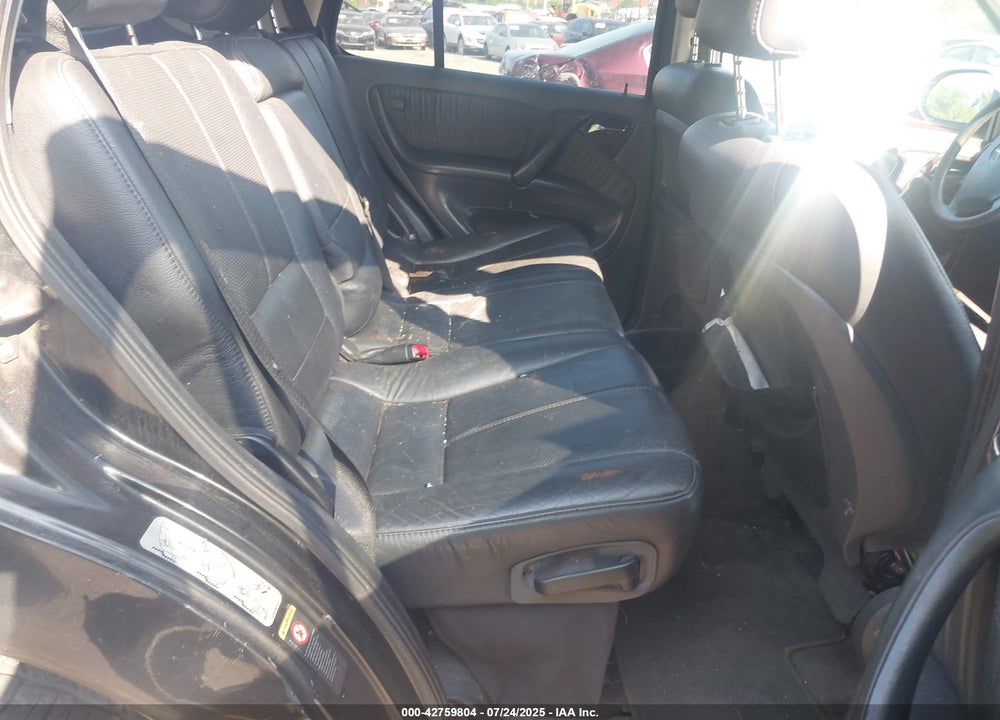 2001 MERCEDES-BENZ ML 320 VIN: 4JGAB54E71A277589