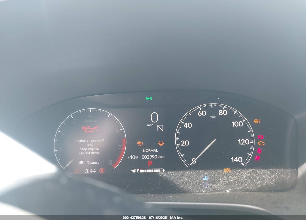 2025 HONDA CR-V VIN: 2HKRS4H72SH480249