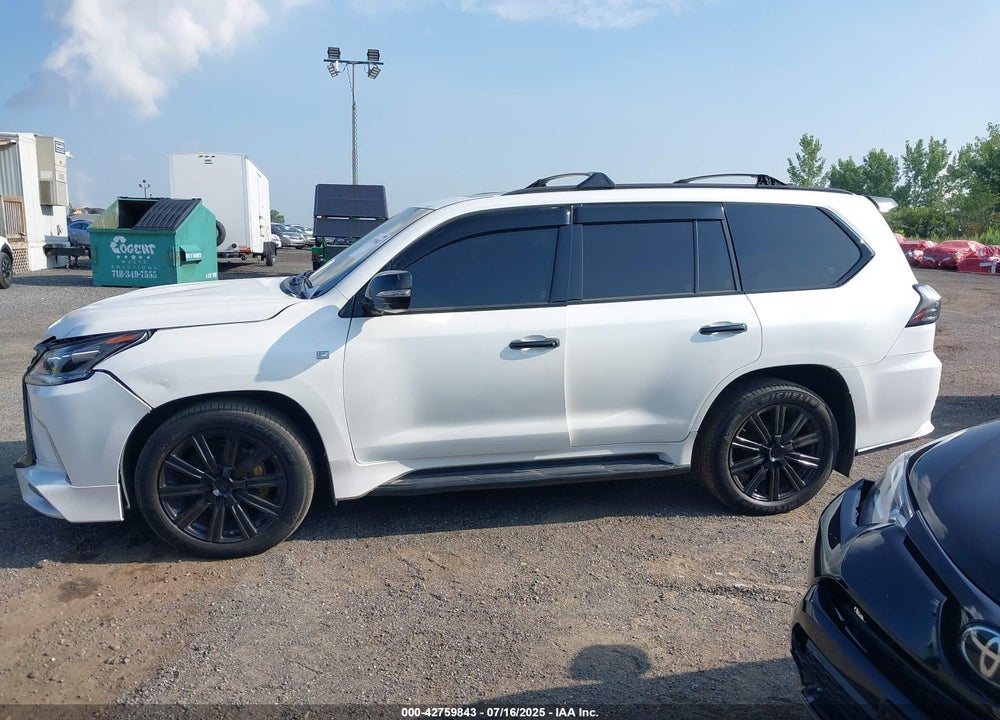 2018 LEXUS LX 570 THREE-ROW VIN: JTJHY7AX9J4263630