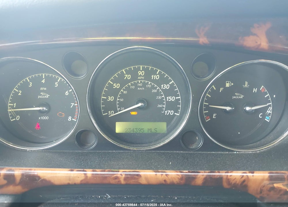 2005 JAGUAR XJ XJ8 L VIN: SAJWA79C25SG45911