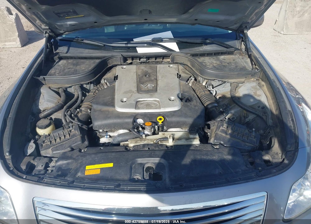 2008 INFINITI G35 JOURNEY VIN: JNKBV61E78M206541