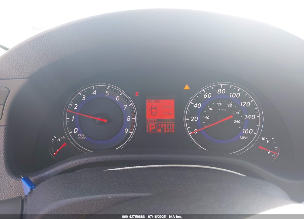 2008 INFINITI G35 JOURNEY VIN: JNKBV61E78M206541