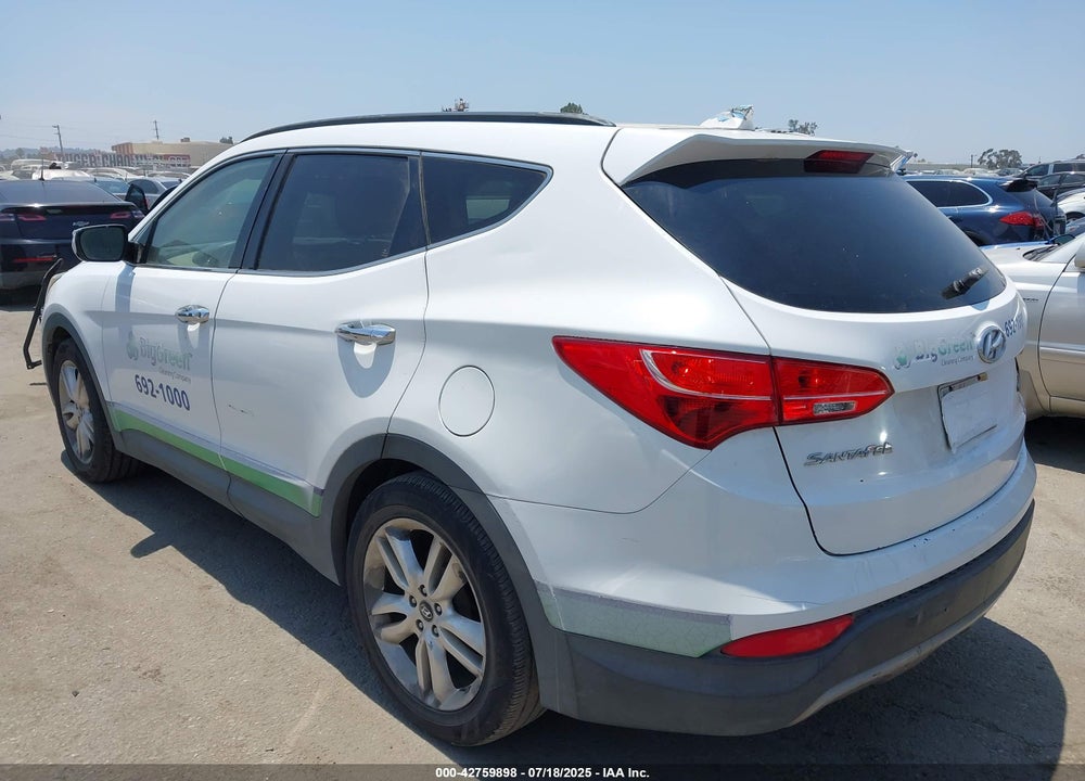 2013 HYUNDAI SANTA FE SPORT 2.0T VIN: 5XYZU3LA4DG076158