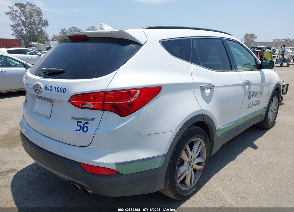 2013 HYUNDAI SANTA FE SPORT 2.0T VIN: 5XYZU3LA4DG076158