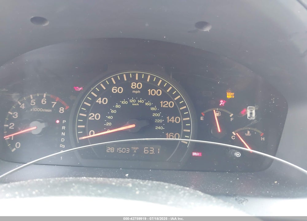 2003 HONDA ACCORD 2.4 EX VIN: JHMCM56753C053359