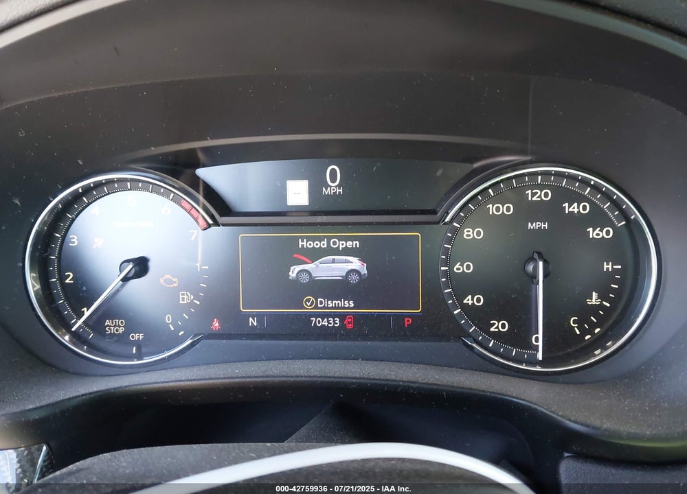 2019 CADILLAC XT4 VIN: 1GYFZER41KF115428