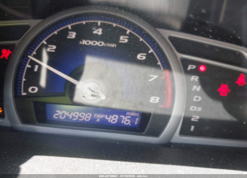 2008 HONDA CIVIC VIN: 2HGFG12678H531976