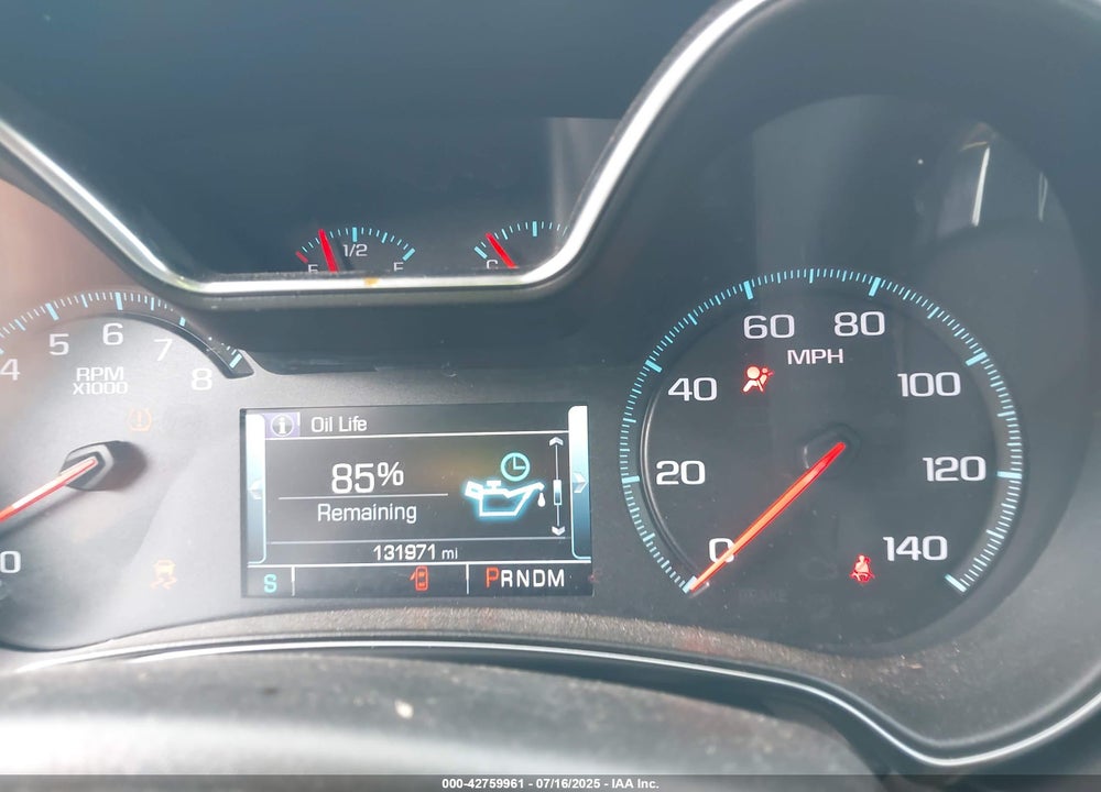 2016 CHEVROLET IMPALA VIN: 2G1115S36G9107083