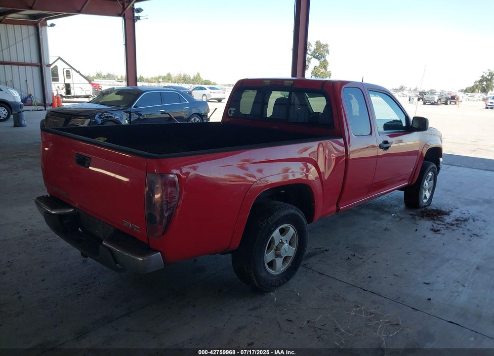 2008 GMC CANYON SLE2 VIN: 1GTDT19E088133433