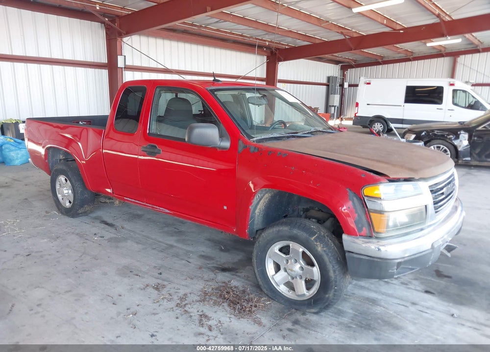 2008 GMC CANYON SLE2 VIN: 1GTDT19E088133433