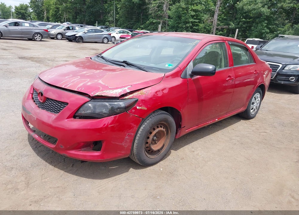 2009 TOYOTA COROLLA VIN: JTDBL40E199055780