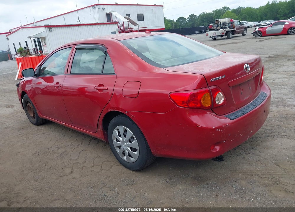 2009 TOYOTA COROLLA VIN: JTDBL40E199055780
