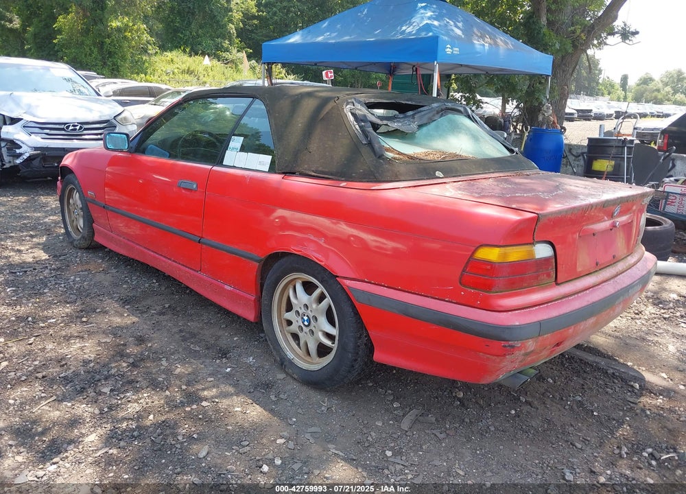 1996 BMW 328 IC AUTOMATIC VIN: WBABK832XTET91791
