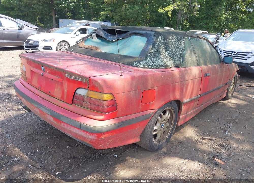 1996 BMW 328 IC AUTOMATIC VIN: WBABK832XTET91791