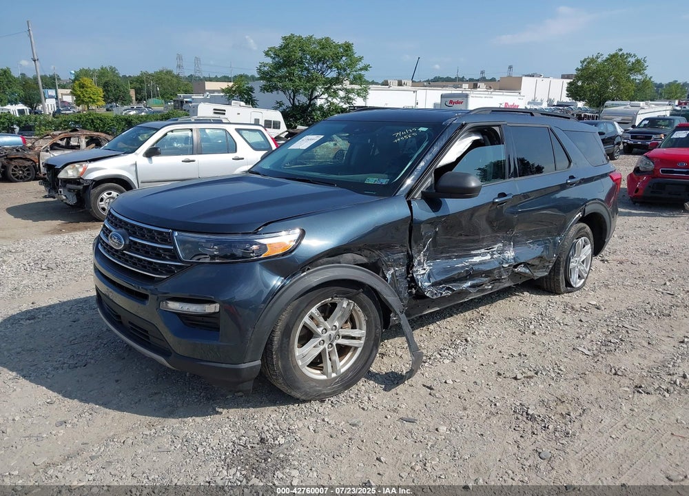 2022 FORD EXPLORER VIN: 1FMSK8DH9NGA22459