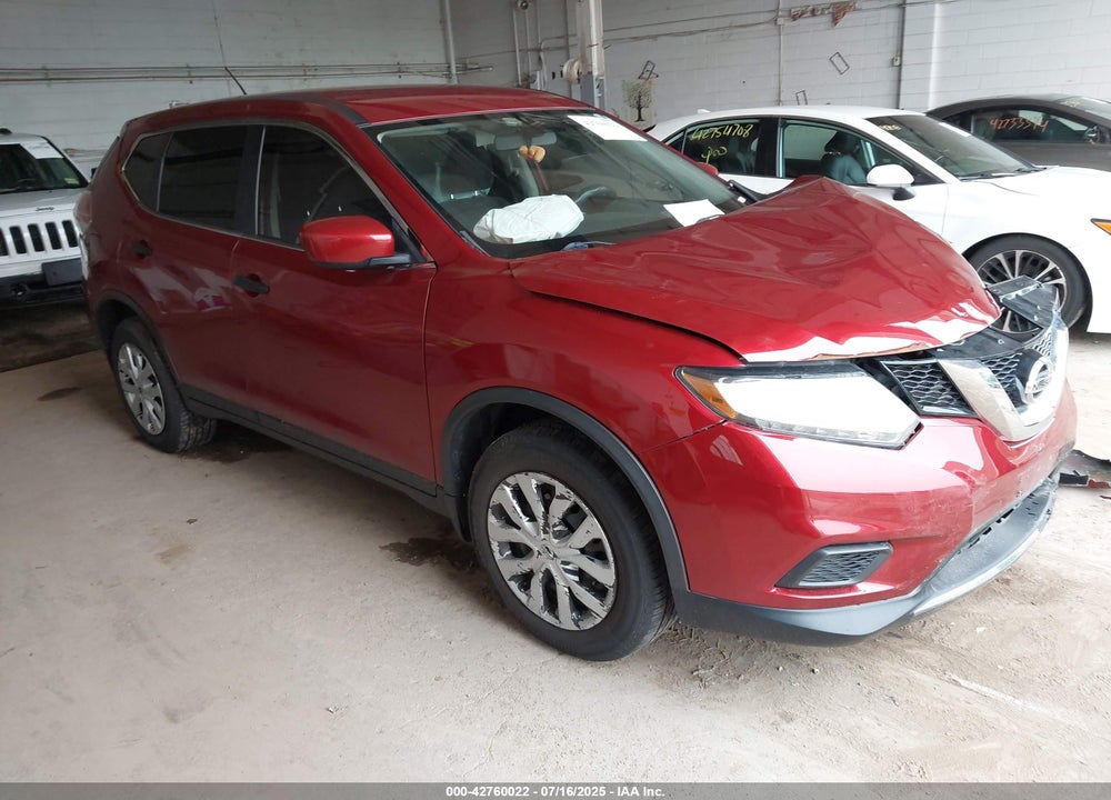 2016 NISSAN ROGUE S VIN: KNMAT2MV5GP606814