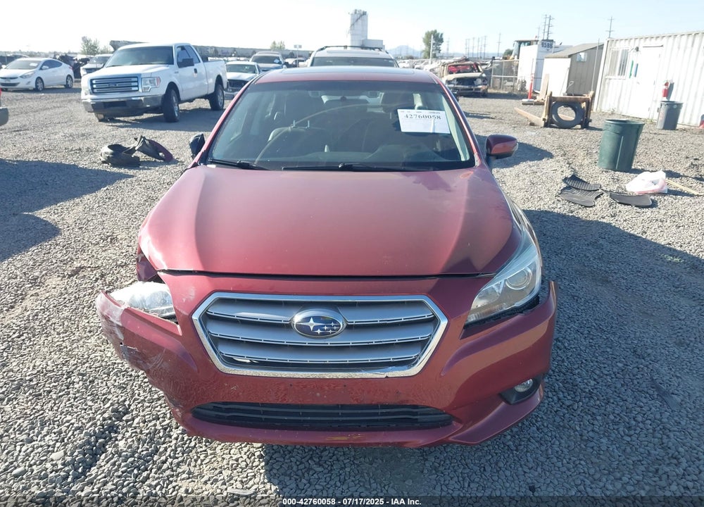 2016 SUBARU LEGACY VIN: 4S3BNAN6XG3049678
