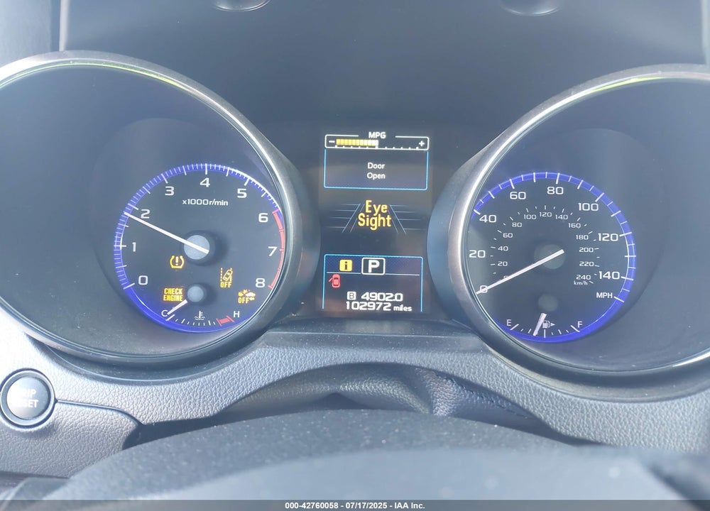 2016 SUBARU LEGACY VIN: 4S3BNAN6XG3049678