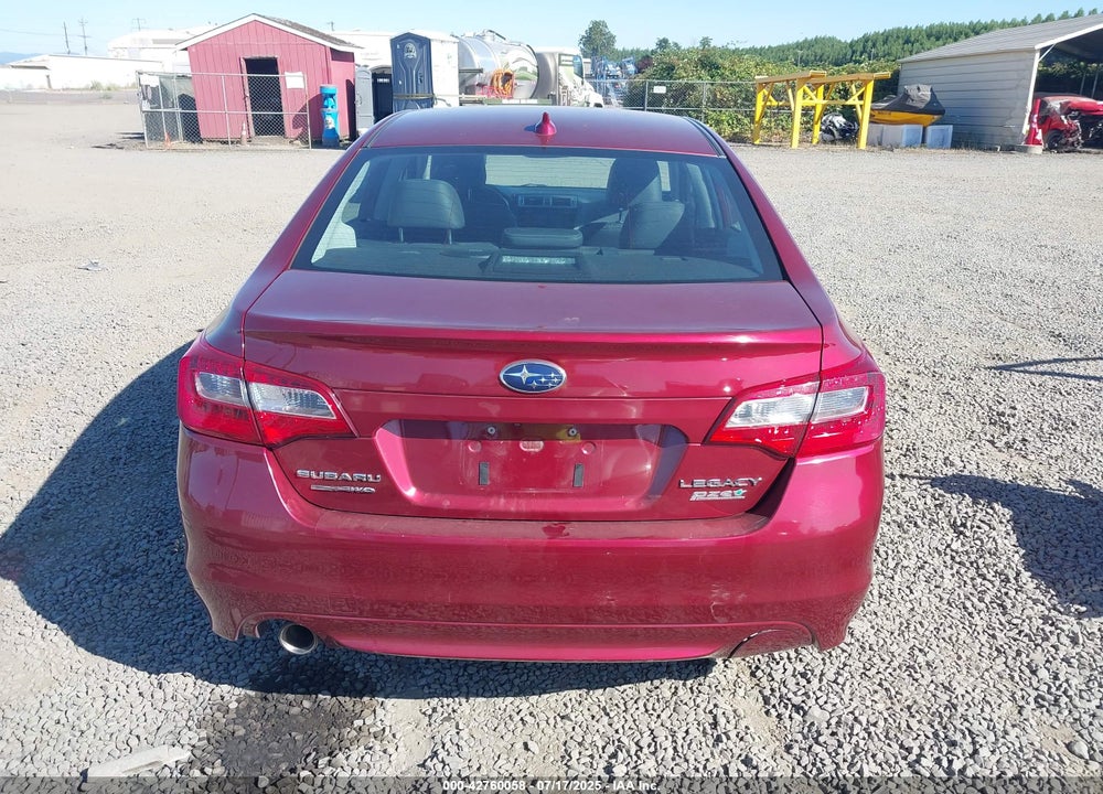 2016 SUBARU LEGACY VIN: 4S3BNAN6XG3049678