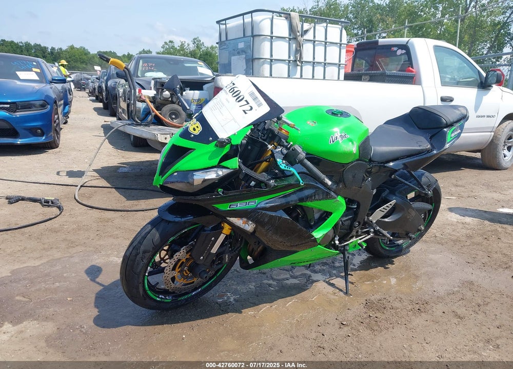 2013 KAWASAKI ZX636 F VIN: JKBZXJF19DA000383