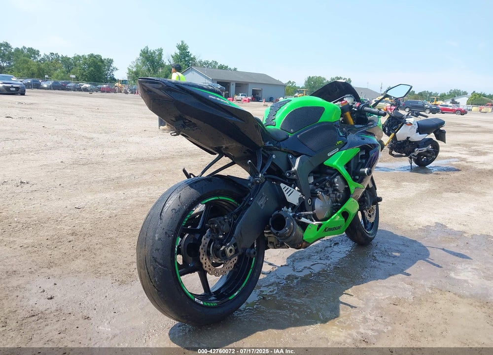 2013 KAWASAKI ZX636 F VIN: JKBZXJF19DA000383