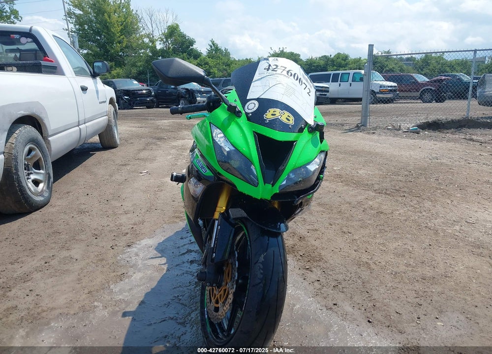 2013 KAWASAKI ZX636 F VIN: JKBZXJF19DA000383
