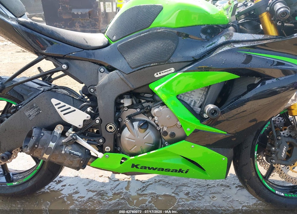 2013 KAWASAKI ZX636 F VIN: JKBZXJF19DA000383