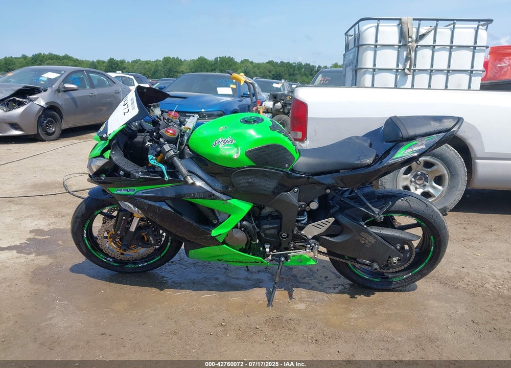 2013 KAWASAKI ZX636 F VIN: JKBZXJF19DA000383