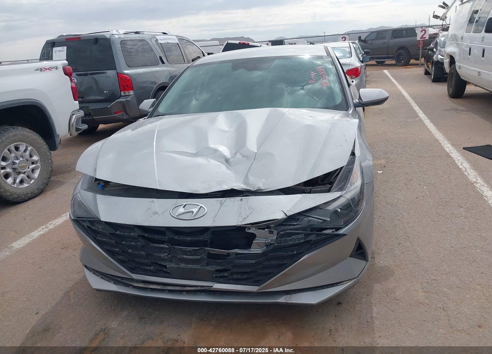 2021 HYUNDAI ELANTRA SEL VIN: 5NPLS4AG1MH032541