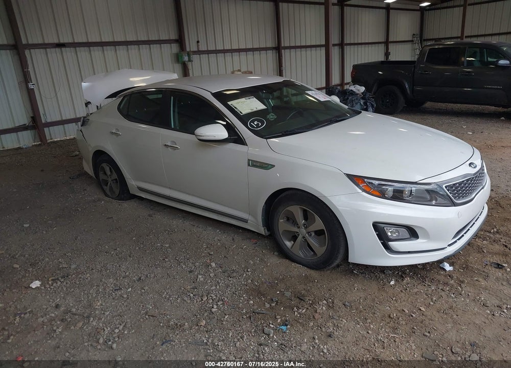 2016 KIA OPTIMA HYBRID VIN: KNAGM4AD4G5092509