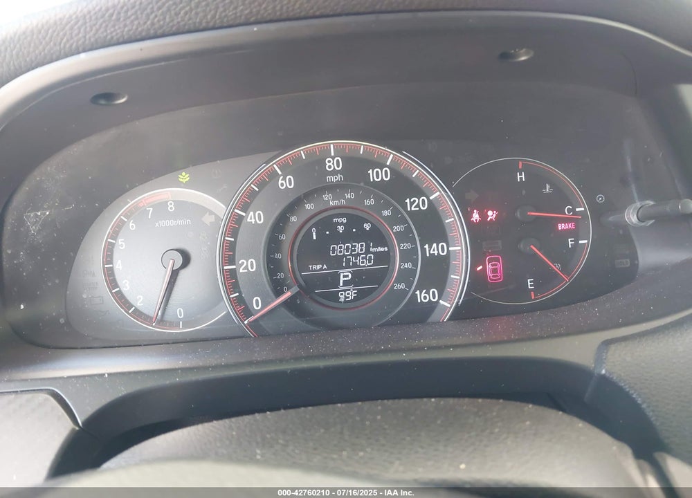 2017 HONDA ACCORD VIN: 1HGCR2F19HA058985