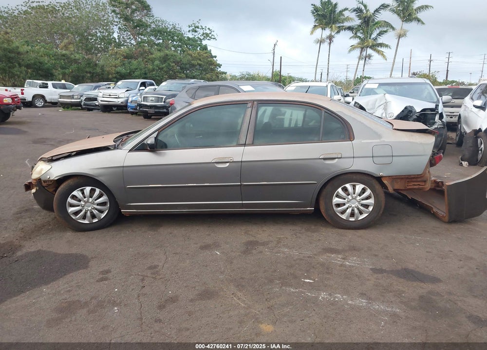 2004 HONDA CIVIC LX VIN: 2HGES16554H594239