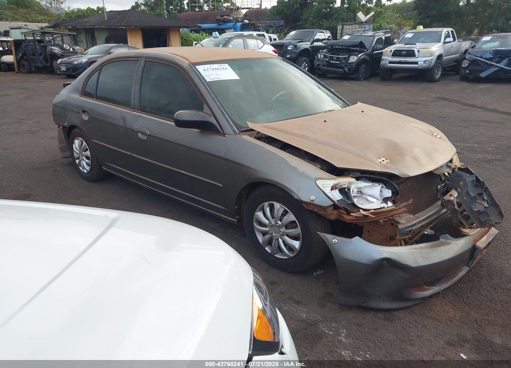 2004 HONDA CIVIC LX VIN: 2HGES16554H594239