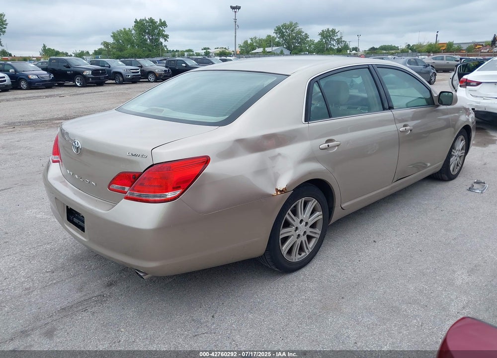 2006 TOYOTA AVALON LIMITED VIN: 4T1BK36B76U091911