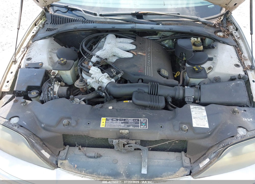 2001 LINCOLN LS V6 AUTO/V6 MANUAL VIN: 1LNHM86S31Y674950