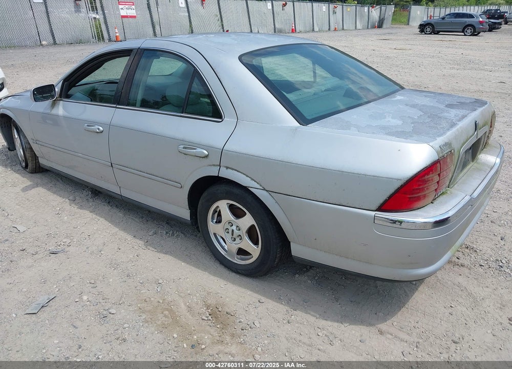 2001 LINCOLN LS V6 AUTO/V6 MANUAL VIN: 1LNHM86S31Y674950