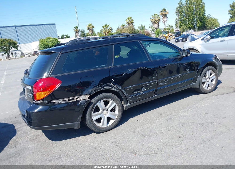 2006 SUBARU OUTBACK VIN: 4S4BP67C664345215