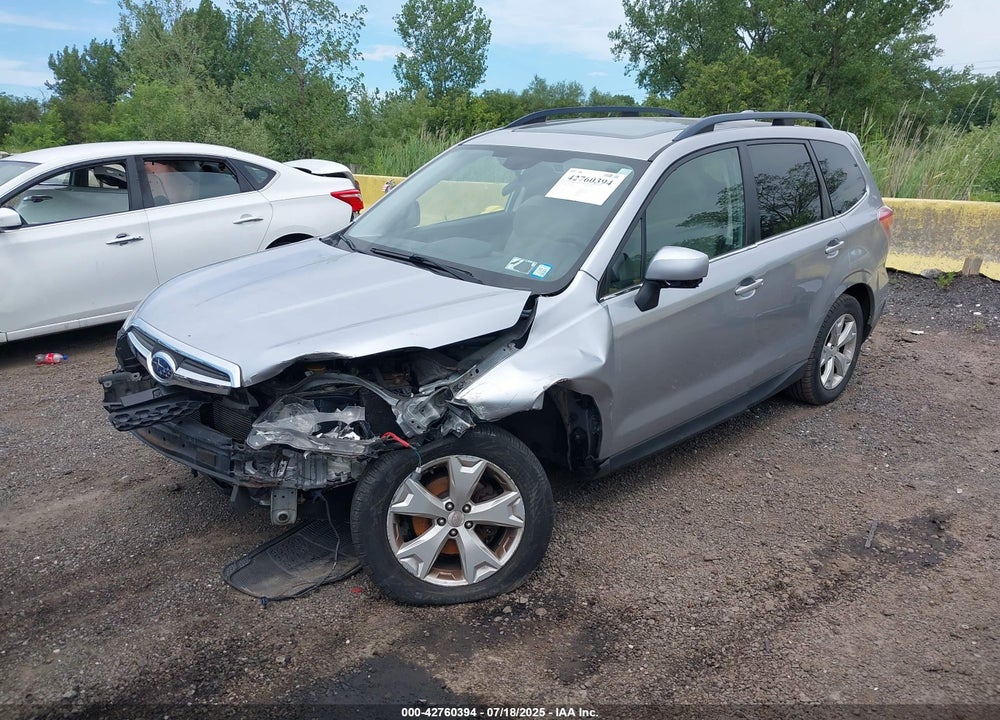 2016 SUBARU FORESTER VIN: JF2SJARC1GH451475
