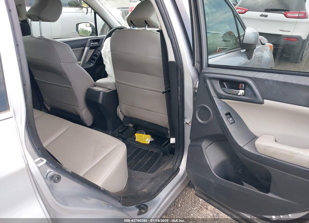 2016 SUBARU FORESTER VIN: JF2SJARC1GH451475