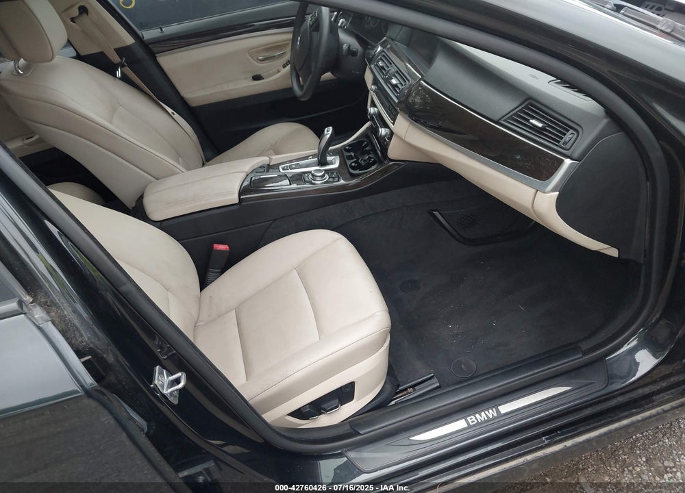 2013 BMW 5 SERIES VIN: WBAXH5C58DD108695