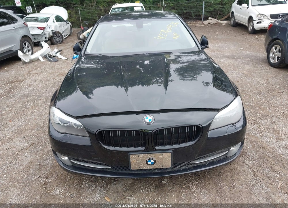 2013 BMW 5 SERIES VIN: WBAXH5C58DD108695