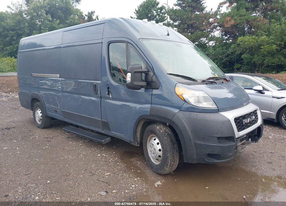 2020 RAM PROMASTER 3500 CARGO VAN HIGH ROOF 159 WB EXT VIN: 3C6URVJG1LE128461