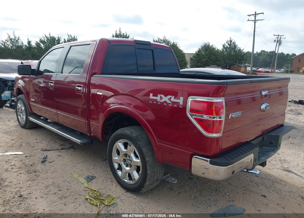 2013 FORD F-150 LARIAT VIN: 1FTFW1ET5DFB47287