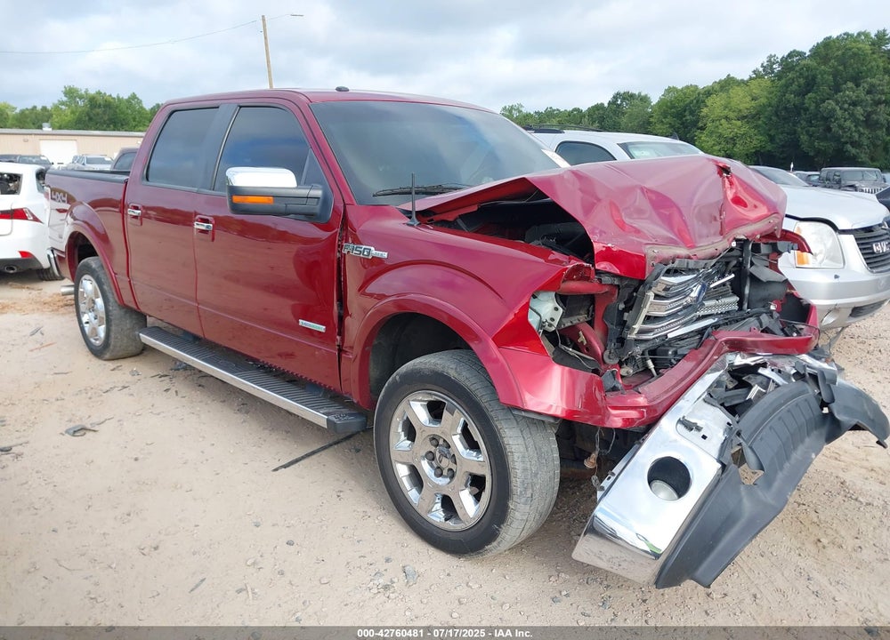 2013 FORD F-150 LARIAT VIN: 1FTFW1ET5DFB47287