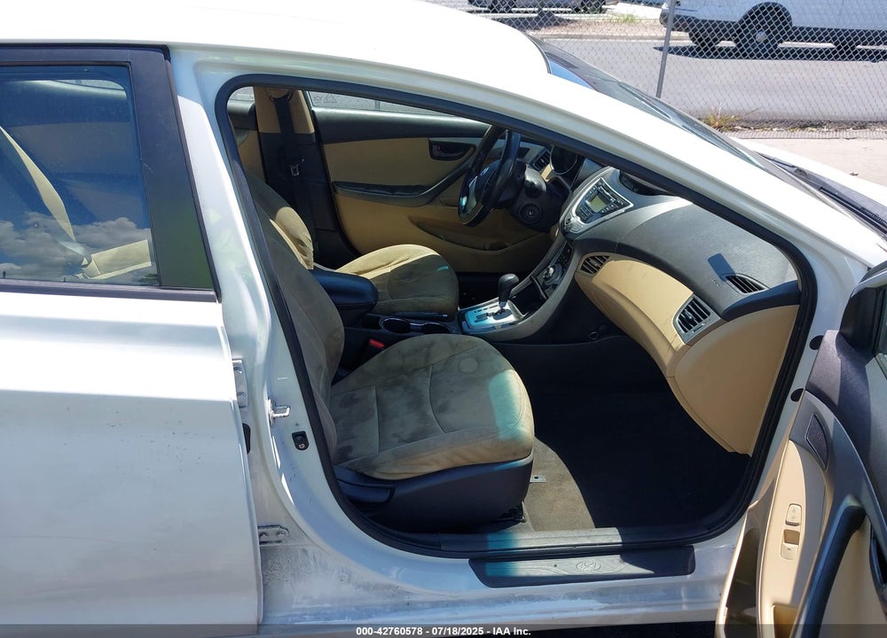 2012 HYUNDAI ELANTRA VIN: 5NPDH4AE5CH084156
